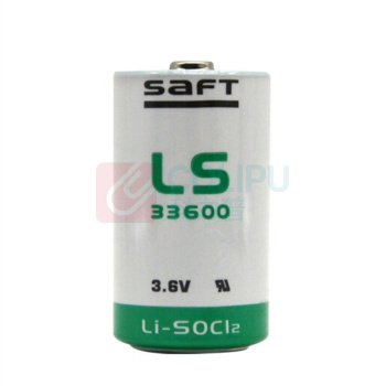 SAFT 锂电池 LS33600 3.6V (白色)