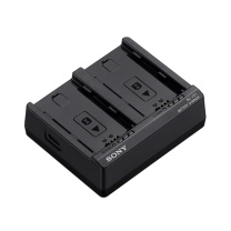 索尼 SONY 索尼微单相机FZ100充电器 BC-ZD1双槽充电器 适配A7RM5/A7RM4/A7M4/A7M3/A7CM2/A6700/FX30等