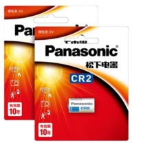 松下 Panasonic 照相机电池 CR-2CH/1B 单节装 