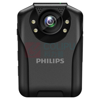 飞利浦 PHILIPS 执法记录仪 VTR8201 256G 高清夜视1298P录像机执法记录仪