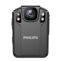 飞利浦 PHILIPS 执法仪 DSJ-20J 128G 防爆高清夜视 便携式胸前佩戴超长续航