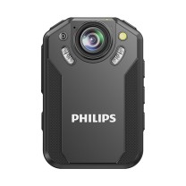 飞利浦 PHILIPS 随身执法记录仪 VTR-8202 存储扩展:128GB及以上 (黑色)