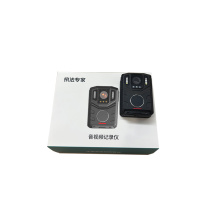执法专家 执法记录仪 DSJ-D9 4800万像素4K高清屏分辨率长续航双电板夜视胸前佩戴随身现场执法仪 标配512G (黑色)