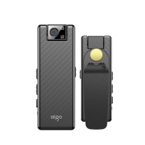 爱国者 aigo 执法记录仪高清随身便携胸前小型录像录音摄像机运动相机 S9 32G (黑色)