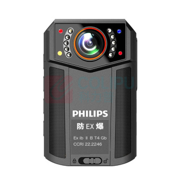飞利浦 PHILIPS 执法记录仪 VTR8203 512GB 4K摄像GPSAPP操控