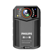 飞利浦 PHILIPS 执法记录仪 VTR8203 512GB 4K摄像GPSAPP操控