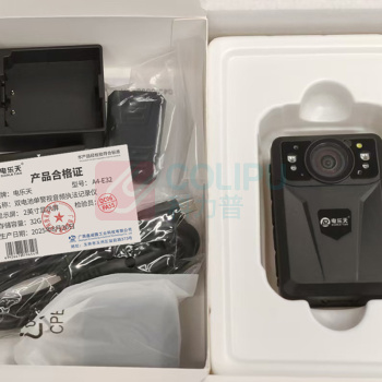 电乐天 双电池单警视音频执法记录仪 A4-E32 2英寸显示屏 32G