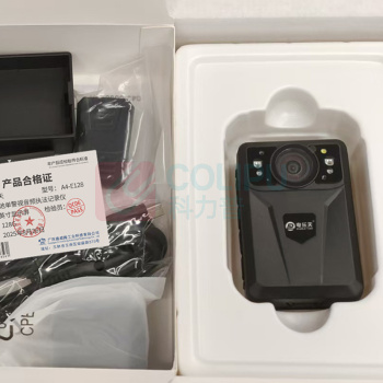 电乐天 双电池单警视音频执法记录仪 A4-E128 2英寸显示屏 128G