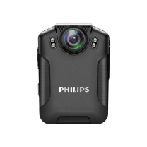 飞利浦 PHILIPS 便携音视频 执法记录仪 1080P高清星光夜视录像机 录音笔 拍照 一体机 VTR8101 配128G