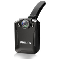 飞利浦 PHILIPS 执法记录仪 VTR-8101 执法记录仪 3400万像素 超长续航 64*95*27mm 64G内存卡 计价单位:个