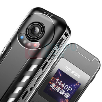 爱国者 aigo 执法记录仪 DSJ-S10 高清5800万像素内存可扩展录像拍摄随身 128G