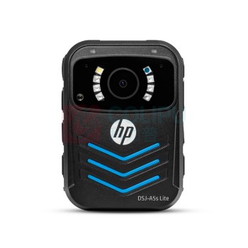 惠普 HP 执法记录仪 DSJ-A5s Lite 128G 1800P 高清红外夜视 4000万像素 黑色 