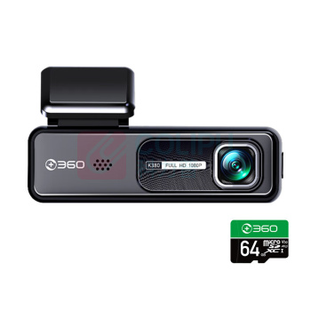 360 行车记录仪 K380+64G卡 