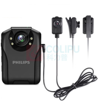 飞利浦 PHILIPS 执法记录仪 VTR-8202-WiFi-1008P-128G -1年全保换新 
