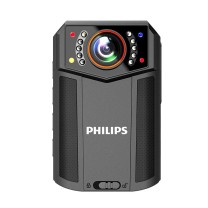 飞利浦 PHILIPS 执法记录仪 VTR-8203 128G wifi随身便携 5400万像素
