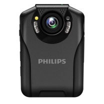 飞利浦 PHILIPS 高清红外夜视随身便携音视频记录仪 DSJ-6J 64G