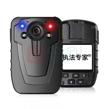 执法专家 2.0英寸小型胸前佩戴高清红外夜视便携式 摄像记录仪 DSJ-C8 标配版 32G (黑色)