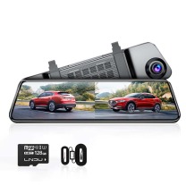 凌度 双录行车记录仪 HS996S 128G卡+降压线 