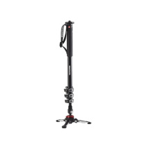 曼富图 Manfrotto 合金四节摄像液压底座独脚架 MVMXPROA4 XPRO 68cm (黑色)