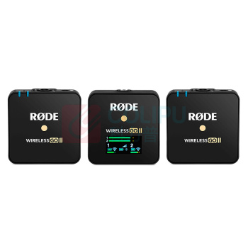 罗德 领夹麦克风一拖二 Wireless GO II 直播录音采访视频VLOG相机手机收音话筒(苹果线+安卓线套装)