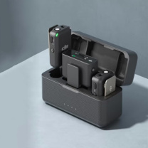 大疆 DJI MIC无线领夹麦克风 两发一收 含充电盒