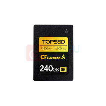 天硕 CFA高速存储卡8K读、写速800MB/S 含读卡器 240G