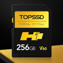 天硕 SD高速存储卡 280MB/S 含读卡器 256G