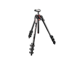 曼富图 Manfrotto 碳纤维四节三脚架中轴可横置稳定旅行微单单反 MT190CXPRO4 承重15kg