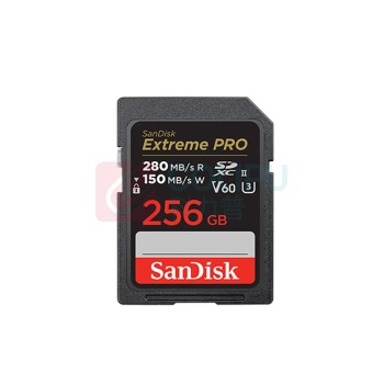 闪迪 SANDISK SD内存卡 256GB V60 U3 C10