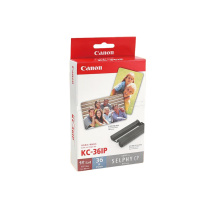 佳能 CANON cp1500\cp1300相纸 KC-36IP 3英寸36张卡片相纸+1个色带