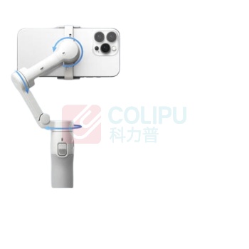 大疆 DJI 轻快跟拍手机稳定器OM7智能追踪自拍杆 Osmo Mobile 7 标准版 (灰色) 直播vlog拍摄神器