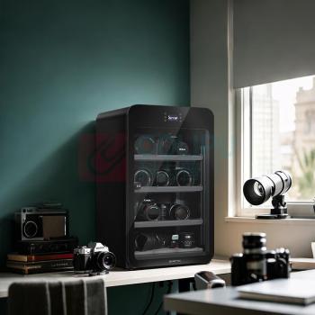 锐玛 防潮柜 R9雪鸮 100L (黑色)