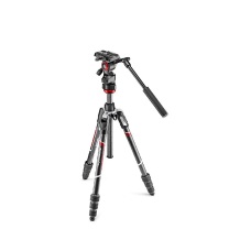 曼富图 Manfrotto 碳纤维四节旋锁三脚架 MVKBFRTC-LIVE Befree Live