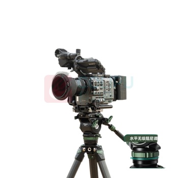 富图宝 6阶动态平衡液压云台 三脚架 O-9+MH-12 黑+绿