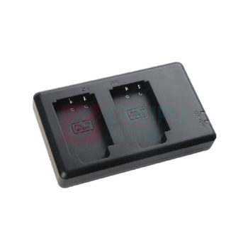 沣标 FB 相机电池充电器 FB-DC-NP-BX1 dbl M+C 标准双槽充电器 Type- C+Micro双输入口