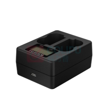 FUJIFILM 相机电池充电器 BC-W235 2200mAh,双槽