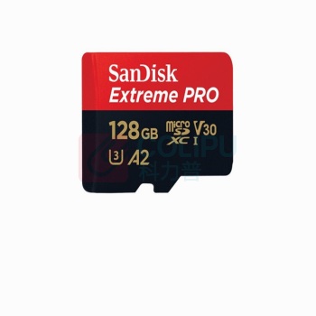 闪迪 SanDisk 128GB TF(MicroSD)存储卡U3 C10 V30 A2 4K 至尊超极速移动版内存卡 读速170MB/s SDSQXCY-128G-ZN6MA 