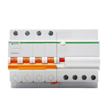 施耐德 Schneider 空气开关 32A 4P带漏电 (本色)