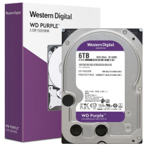 西部数据 WD 监控级硬盘 WD64PURZ 6TB 256MB SATA CMR 