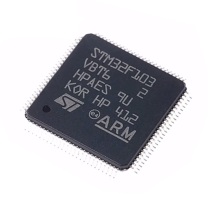 颖百川 芯片 STM32F103VBT6 ARM微控制器 (黑色)