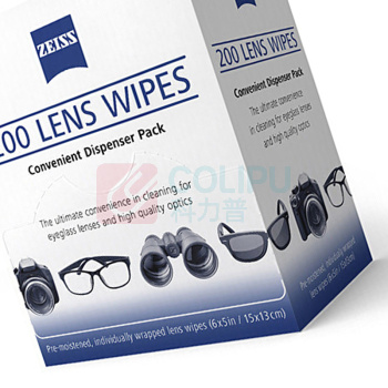 蔡司 ZEISS 清洁湿巾 200片装 (黑色)