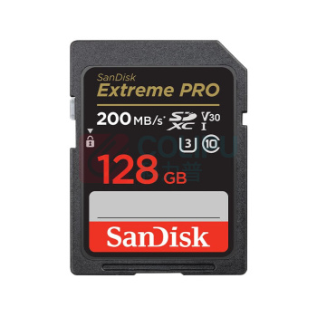 闪迪 SANDISK SD存储卡 128G 4K至尊超极速版 数码相机内存卡