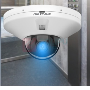 海康威视 HIKVISION 监控摄像头400万红外半球型网络摄像机网线供电双向对讲 DS-2CD3546FWDV3-IT 2.8MM