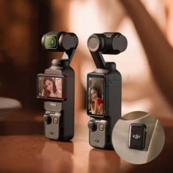 大疆 DJI 全能套装 DJI Osmo Pocket 3 (含便携手持录音机+手持稳定器+手提转接手柄)