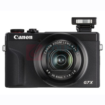 佳能 CANON 数码相机 G7 X Mark III 约2010万像素/平滑皮肤模式/4K视频拍摄 (黑色) 包含拆除wifi 蓝牙模块