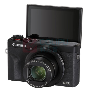 佳能 CANON 数码相机 G7 X Mark III 约2010万像素/平滑皮肤模式/4K视频拍摄 (黑色) 包含拆除wifi 蓝牙模块