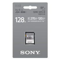 索尼 SONY 微单SD卡 SF-E128 128G 读速277MB/s
