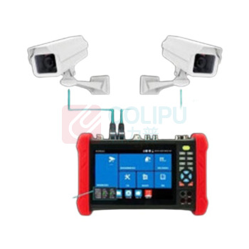 海康威视 HIKVISION 视频监控工程宝 DS-MDH003 7英寸  4K监控测试仪工程宝全视触摸屏双千兆网口多网段测试POE供电