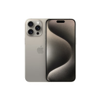 苹果 Apple 双卡双待手机 iPhone 15 Pro Max 512GB 支持移动联通电信5G (原色钛金属)