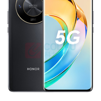 荣耀 HONOR 5G手机 X50 8GB+128GB 第一代骁龙6芯片 1.5K超清护眼硬核曲屏 5800mAh超耐久大电池 (黑色)